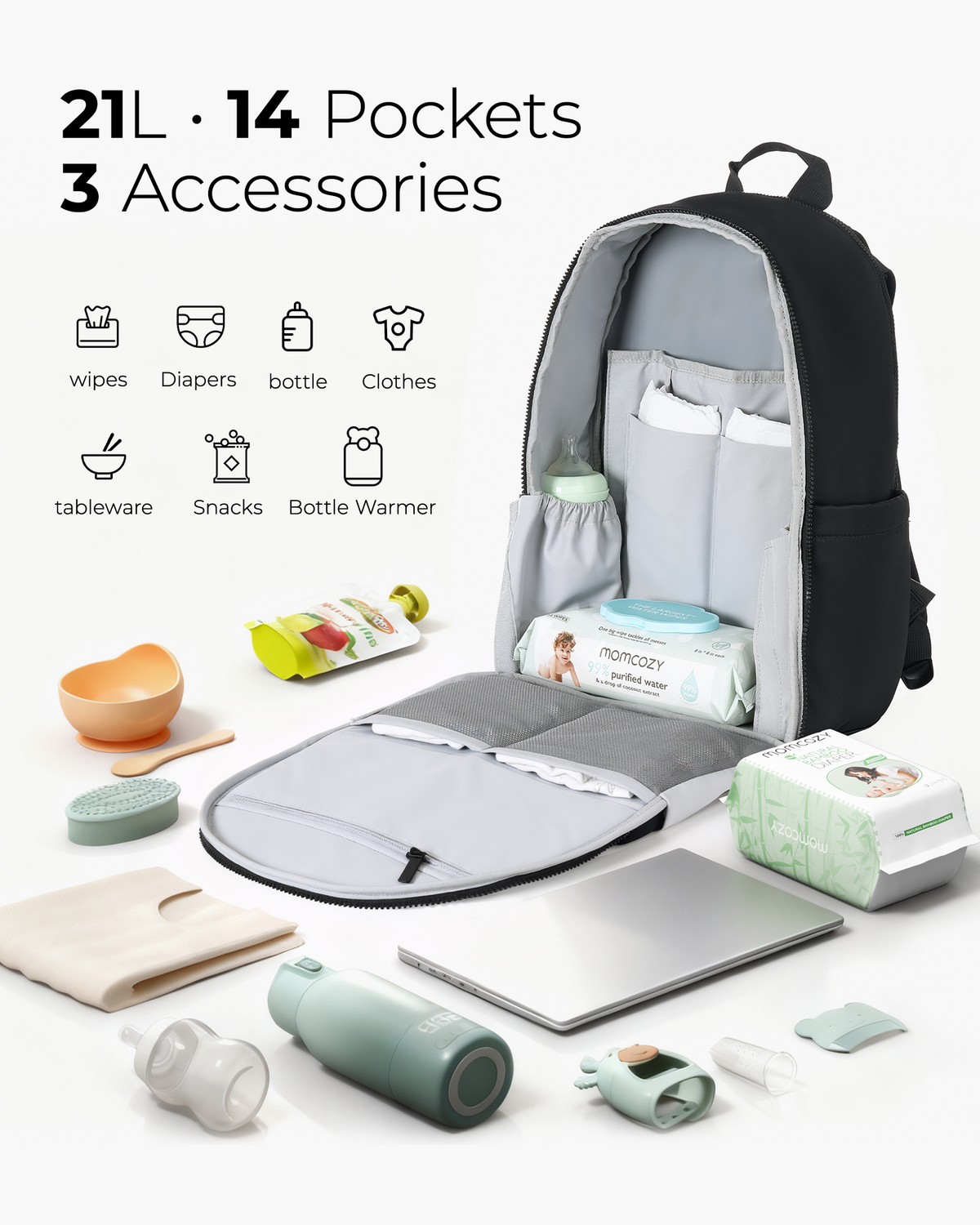 Momcozy Isolierte Babyflaschentasche