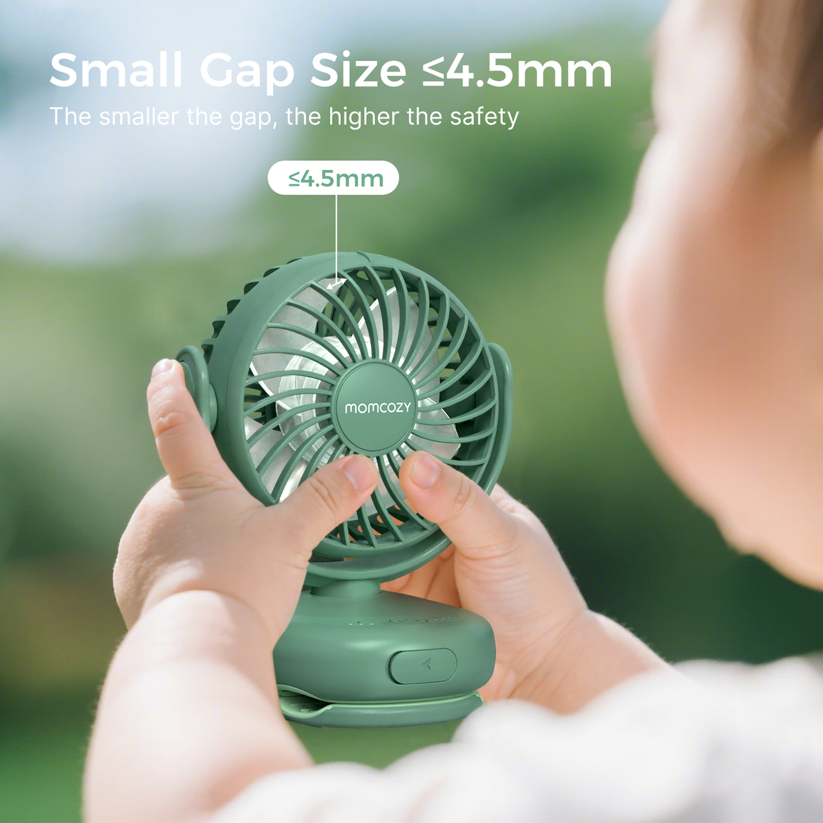 Momcozy Clip-On 4-Gang Kinderwagen-Ventilator