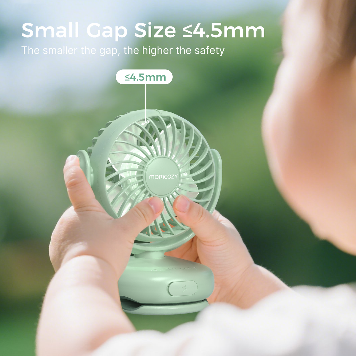 Momcozy Clip-On 4-Gang Kinderwagen-Ventilator