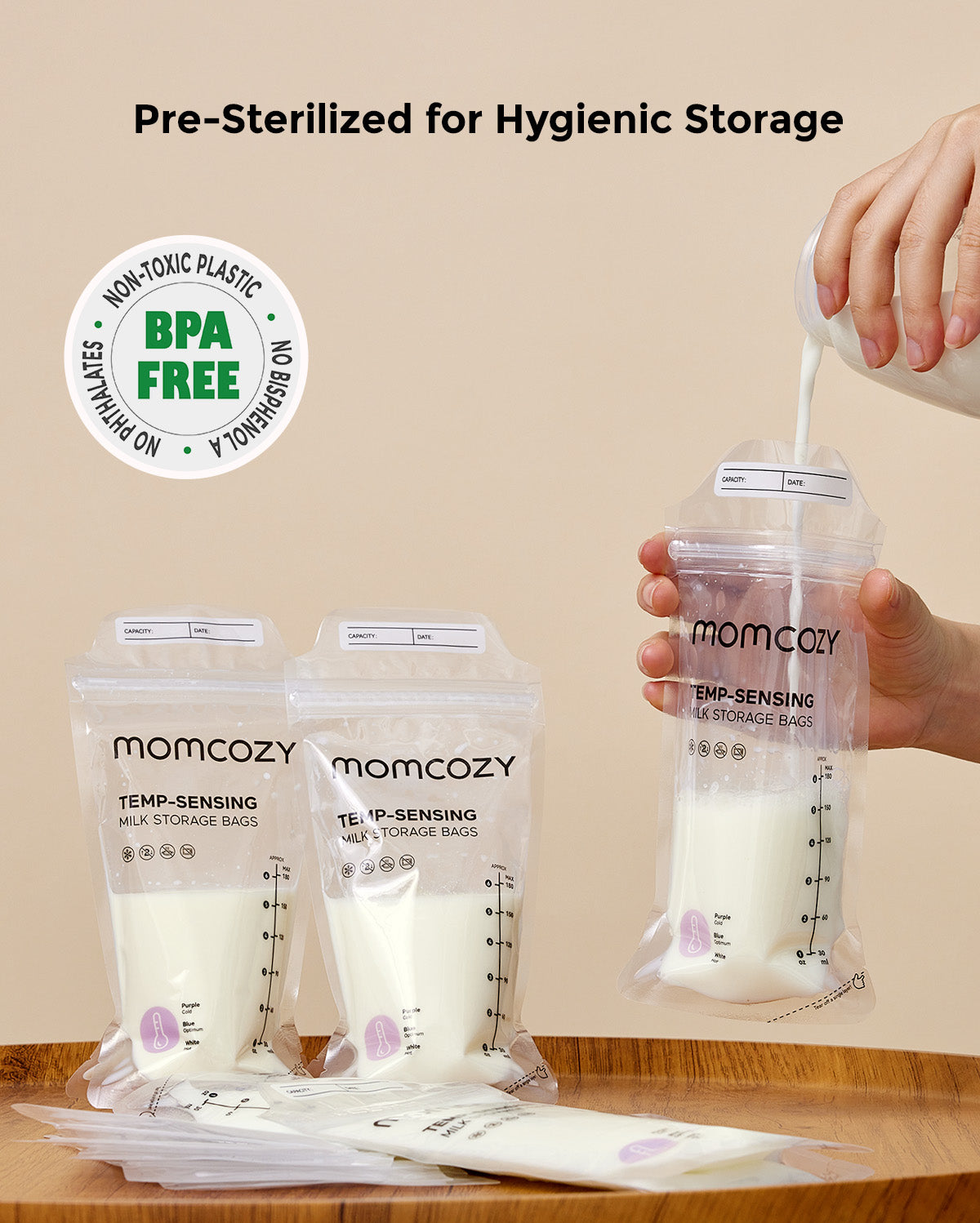 Nutri Smart Babyflaschenwärmer und Muttermilch-Aufbewahrungsbeutel
