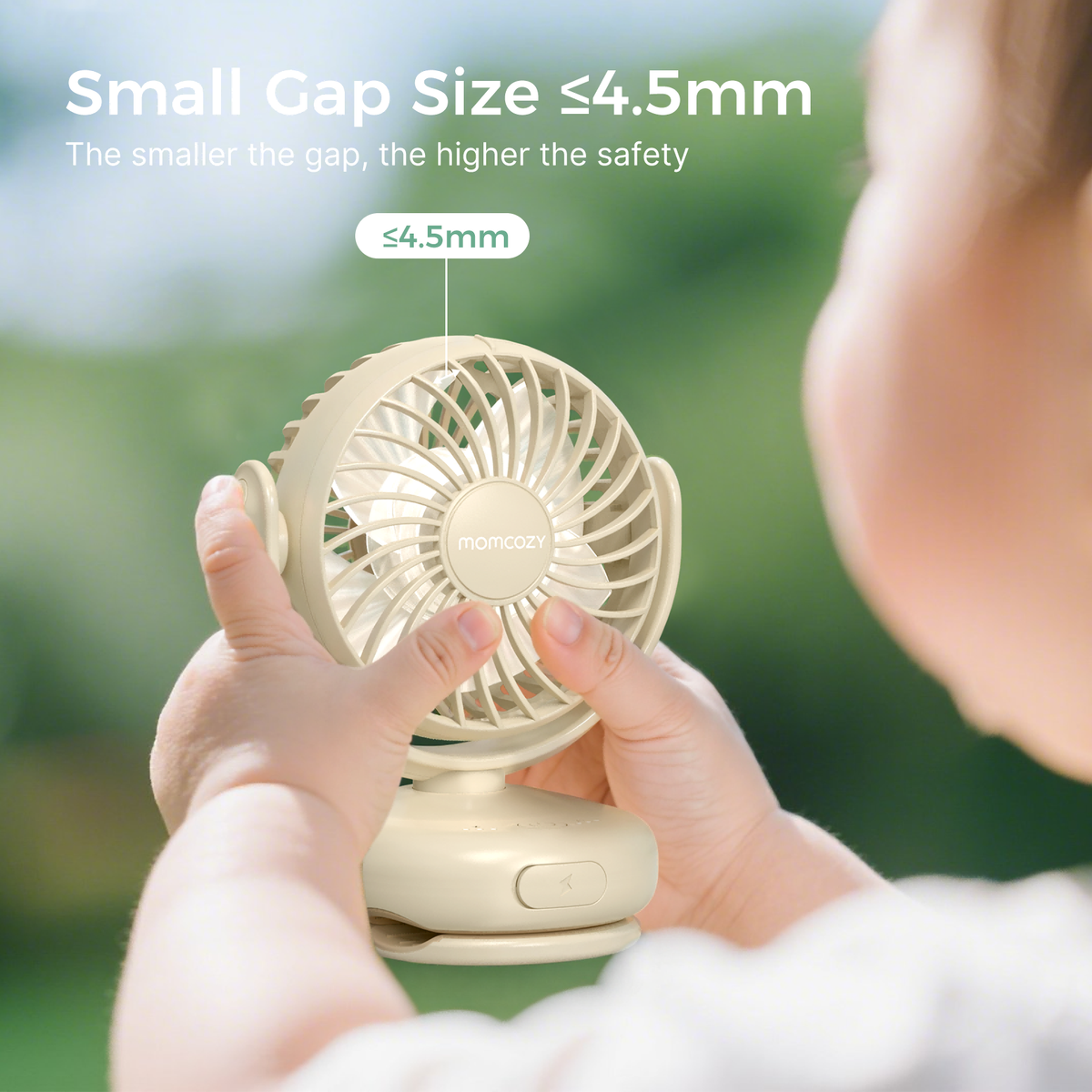 Momcozy Clip-On 4-Gang Kinderwagen-Ventilator