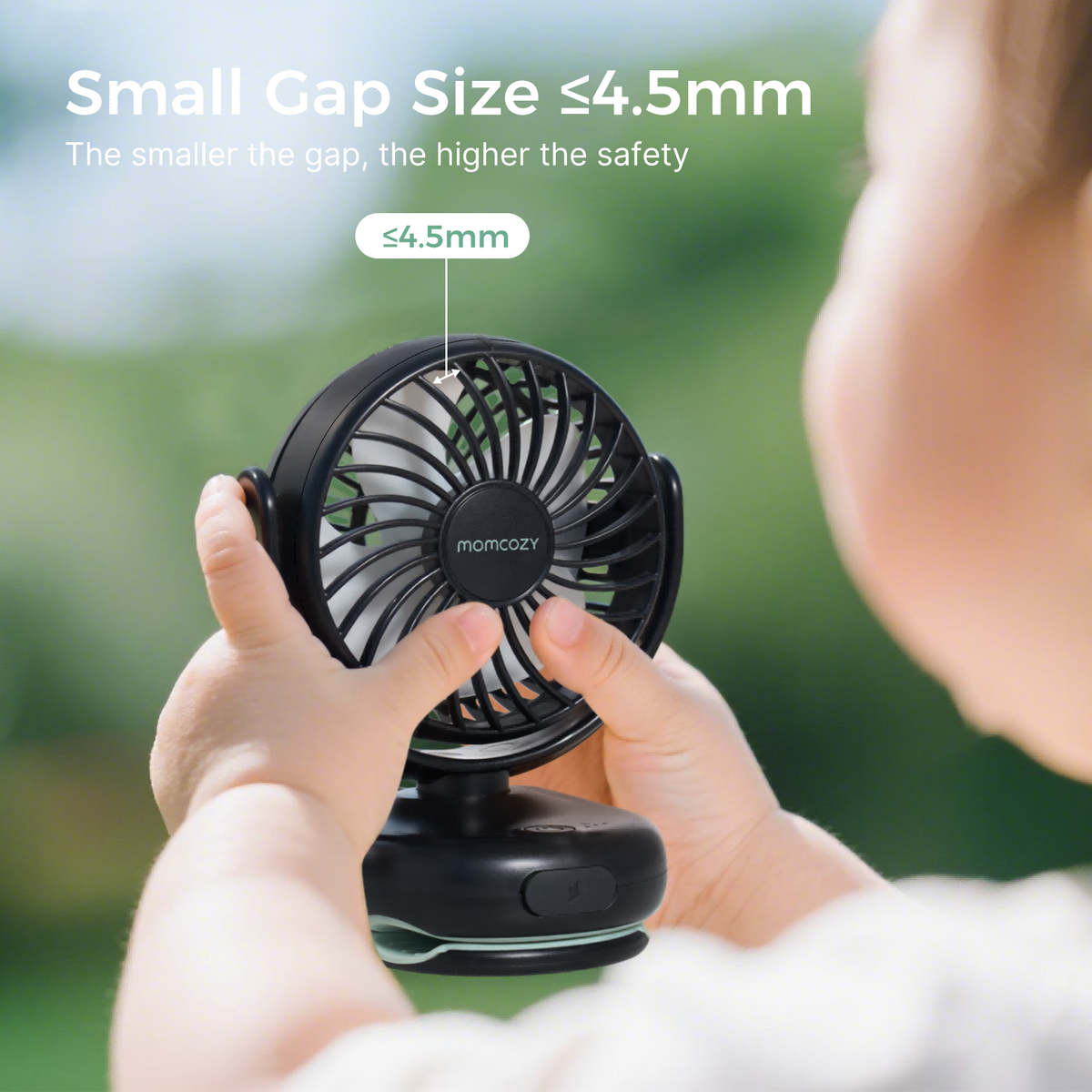 Momcozy Clip-On 4-Gang Kinderwagen-Ventilator