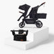 Outing Bundle: Momcozy ChangeGo Baby Stroller & Stroller Organizer with Cup Holders