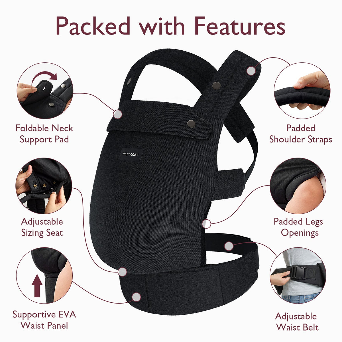 Momcozy PureHug Babytrage | Exklusives Angebot