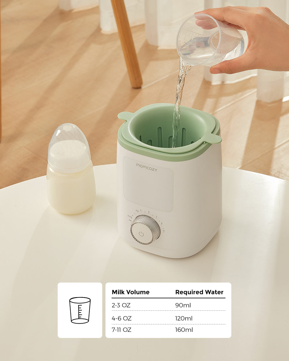 Nutri-Smart Babyflaschenwärmer