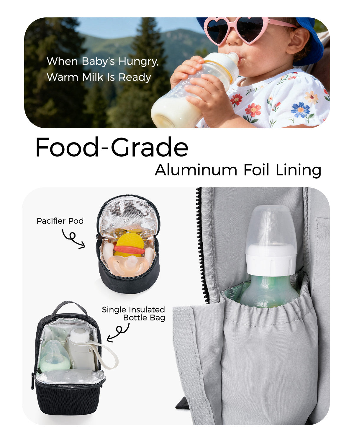 Momcozy Isolierte Babyflaschentasche