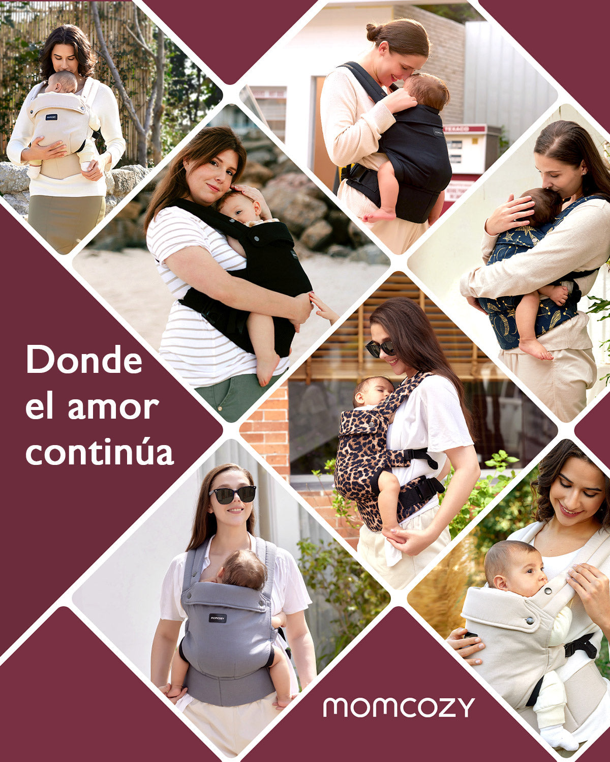 Momcozy PureHug Air Mesh Babytrage