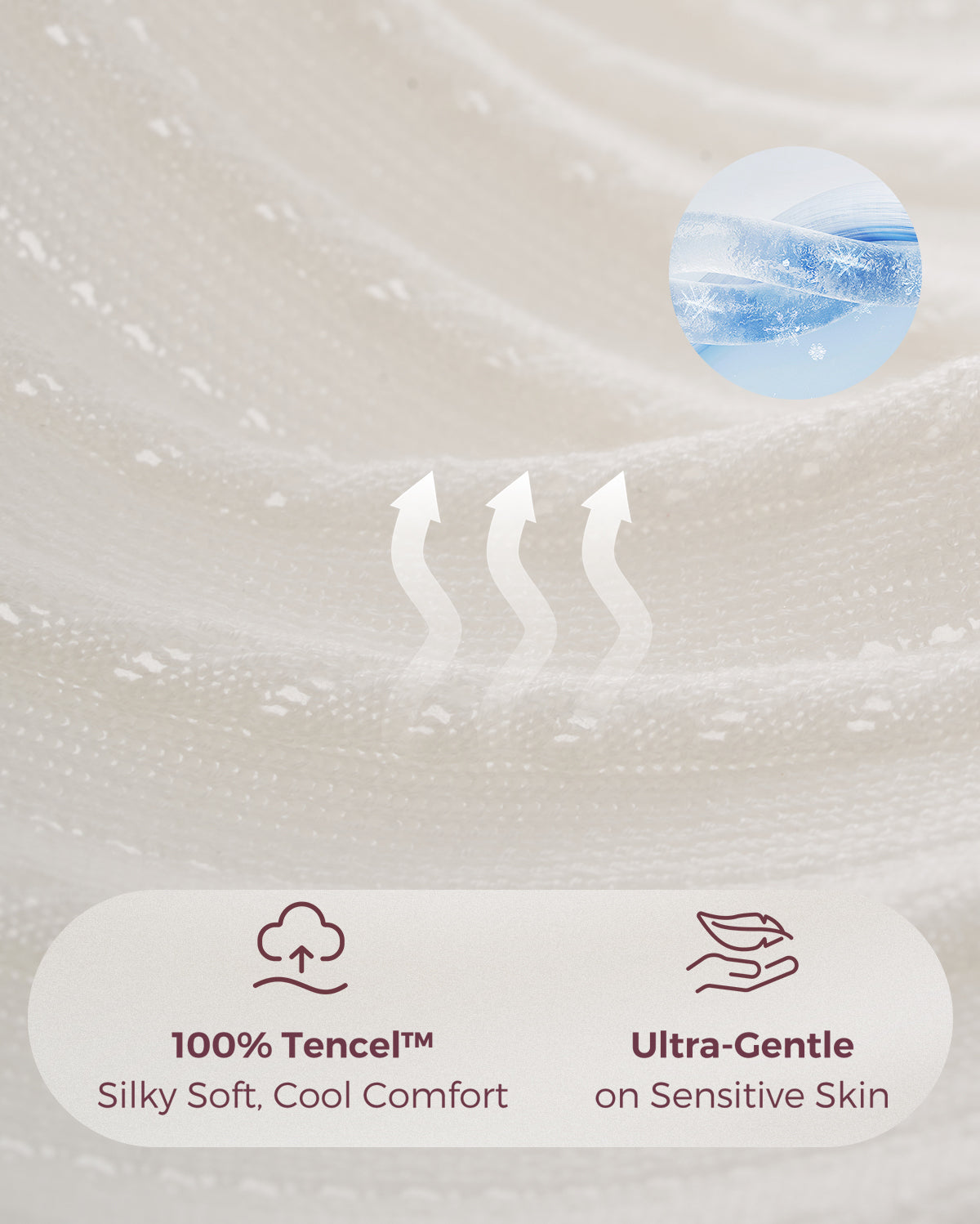 Tencel™ Lyocell-Stoff Ultraleichte Stilldecke