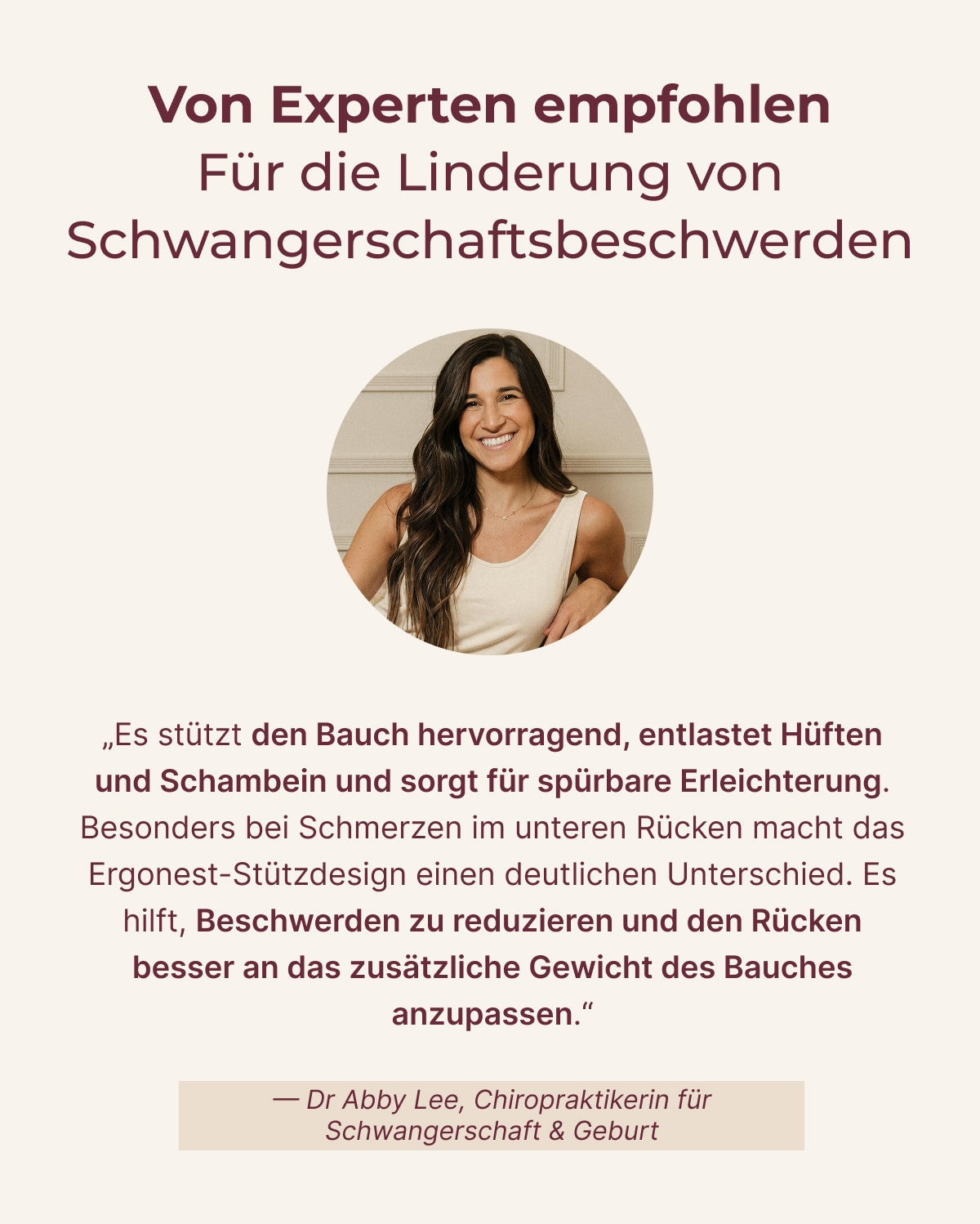 BumpEase - Momcozy Ergonest Schwangerschaftsgürtel