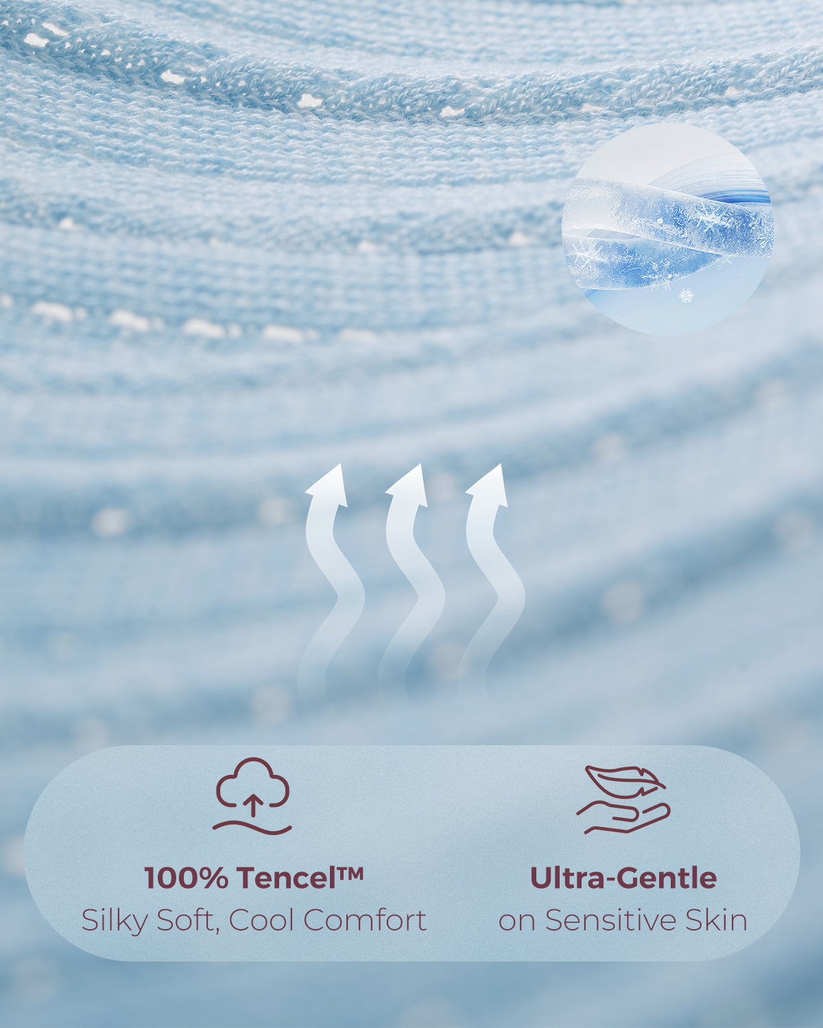 Tencel™ Lyocell-Stoff Ultraleichte Stilldecke