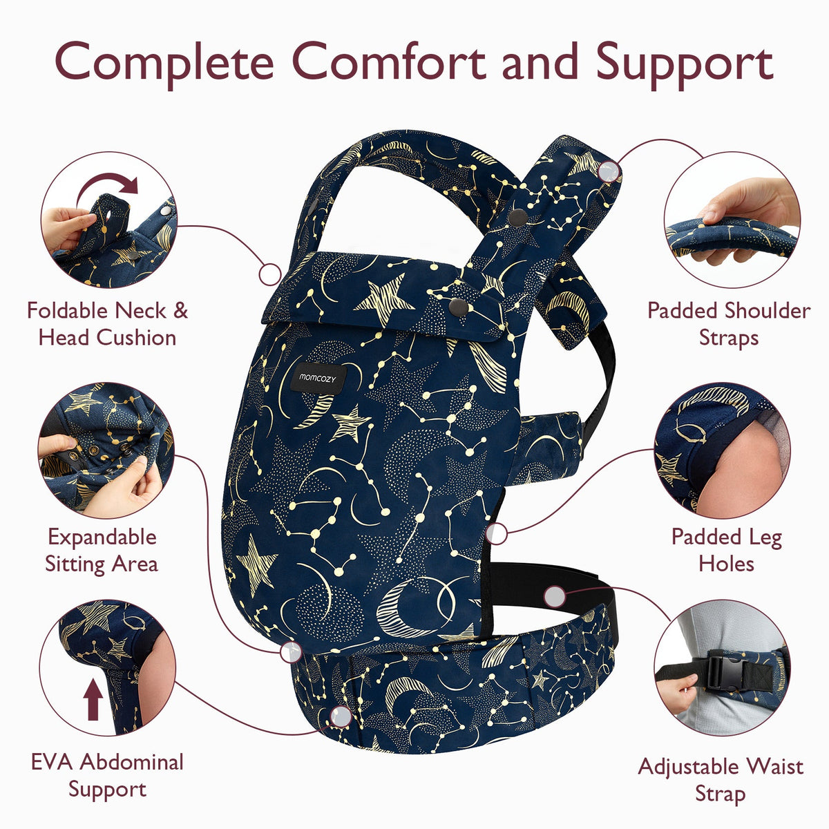 Momcozy PureHug Babytrage | Exklusives Angebot