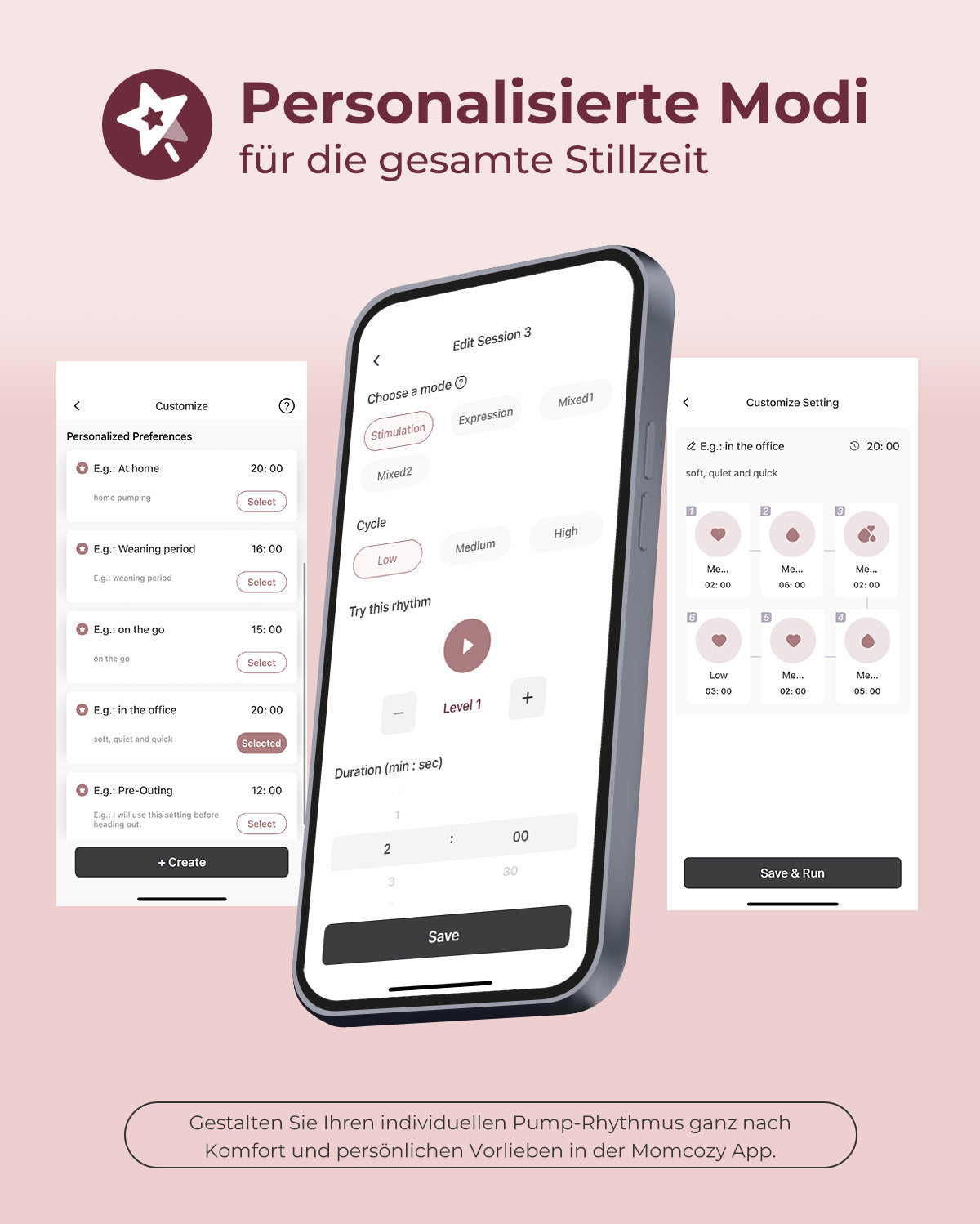 Momcozy Mobile Flow™ Freihändige Milchpumpe | M9