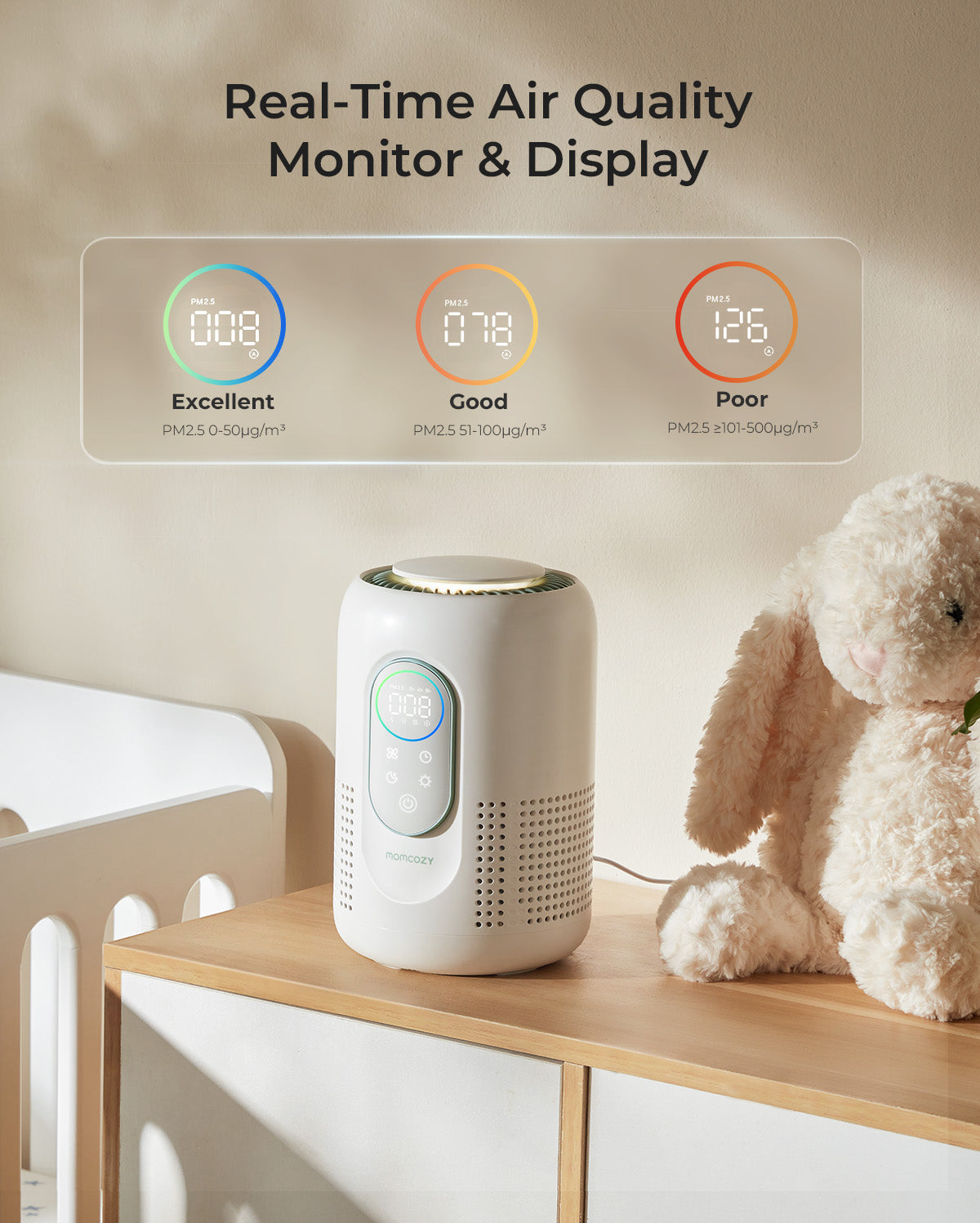 Momcozy CozyBreath Baby-Luftreiniger