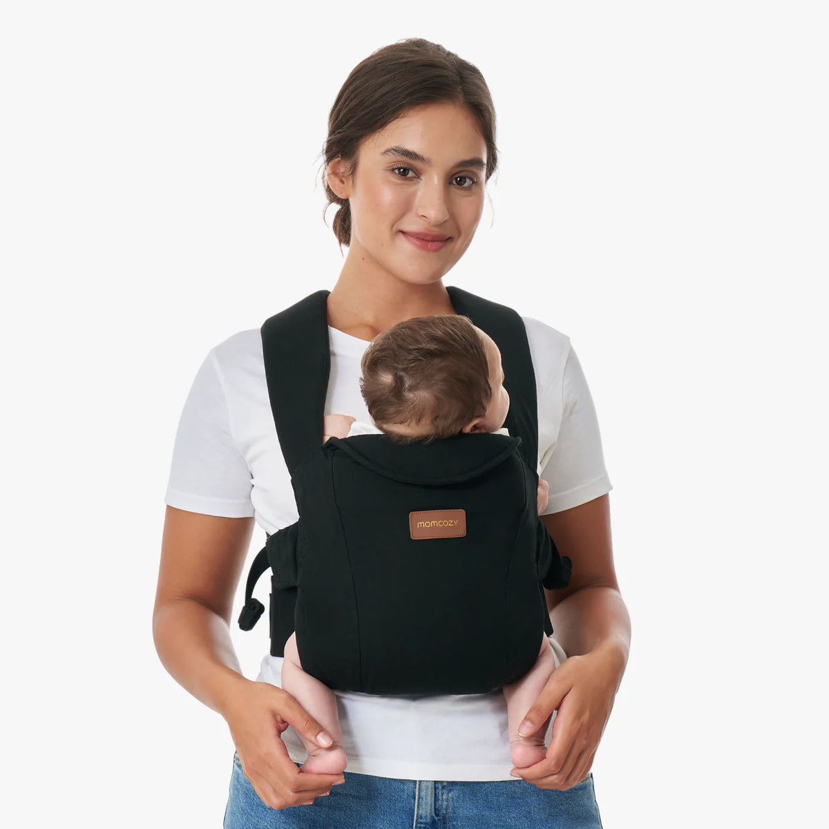 Momcozy WeeSnug Babytrage für Neugeborene (0 - 12M)