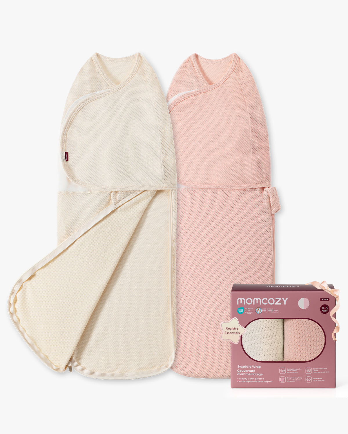Momcozy atmungsaktives Airflow-Pucktuch für Babys von 0–3 Monaten