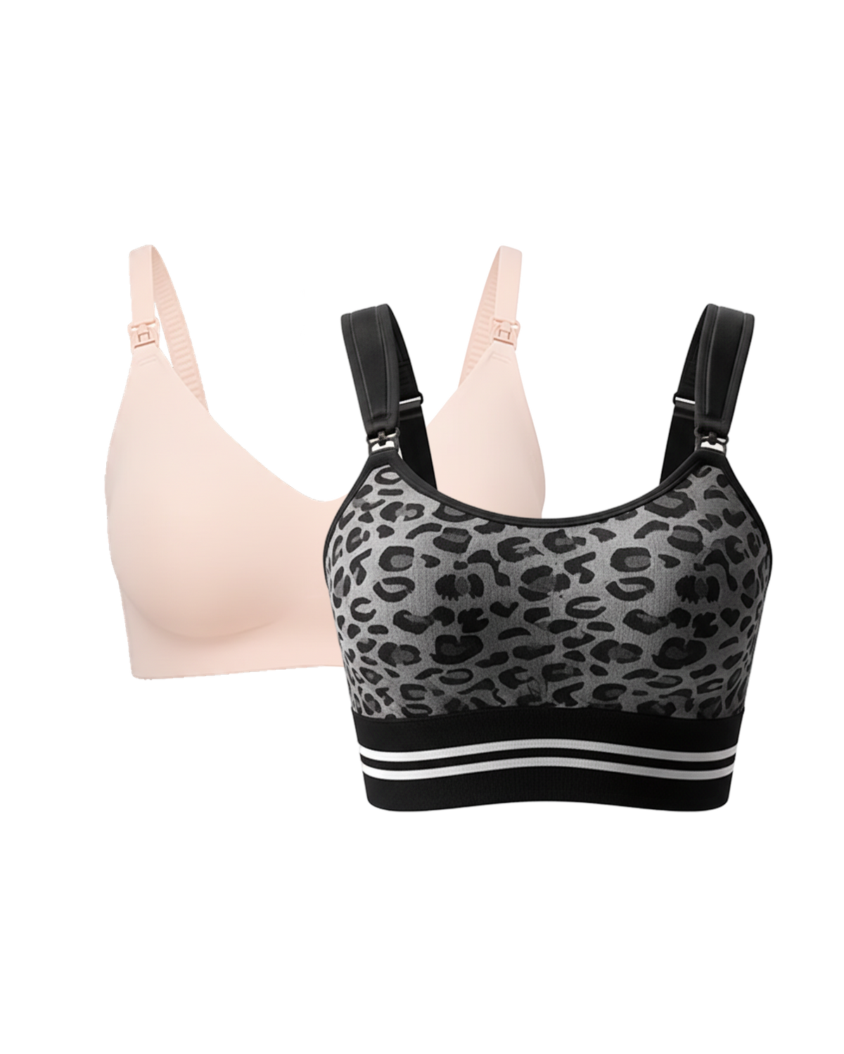 Ultraweicher, nahtloser Still-BH YN21 & DEX 4-in-1 Freihändiger Abpump-BH Bundle