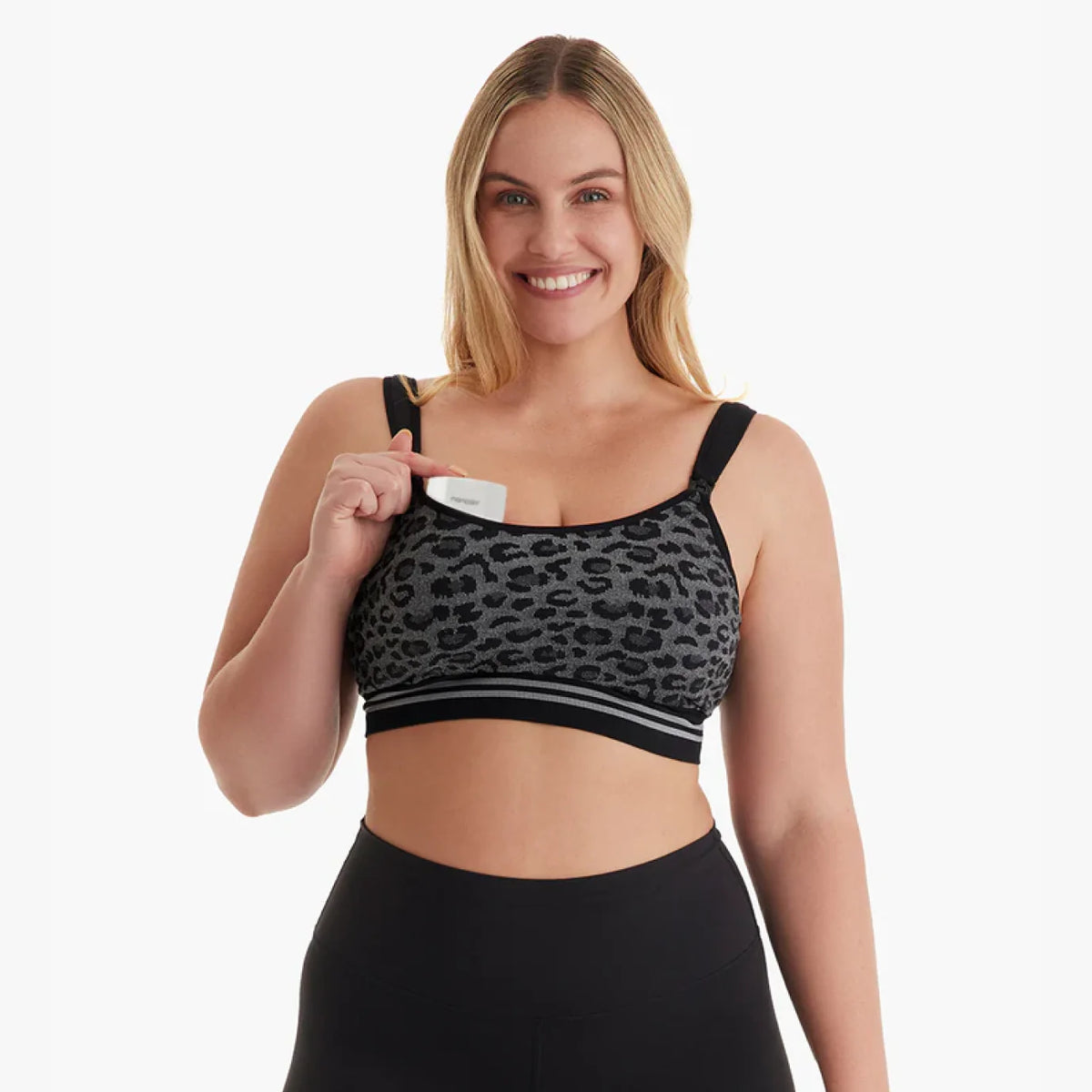 DEX 4-in-1 Freihändiger Abpump-BH – Nahtlos & Stretch