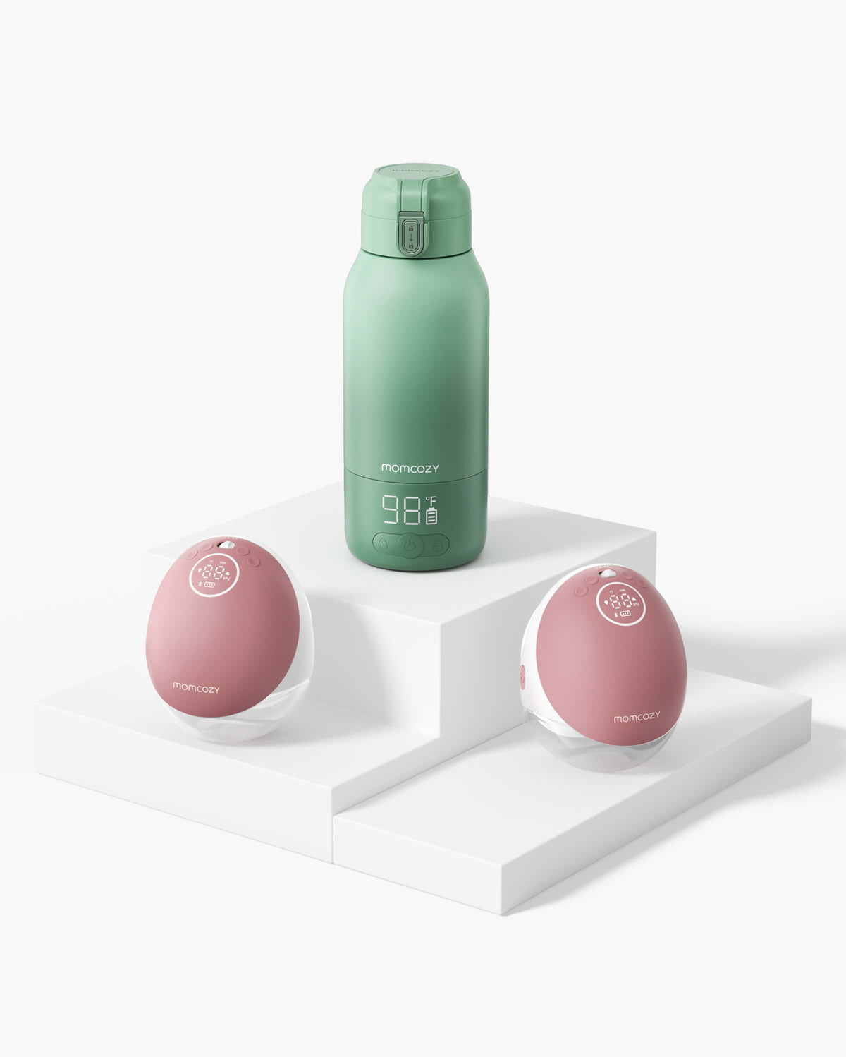 M9 Wärmer Bundle: Mobile Flow™ Milchpumpe und tragbarer Milchwärmer