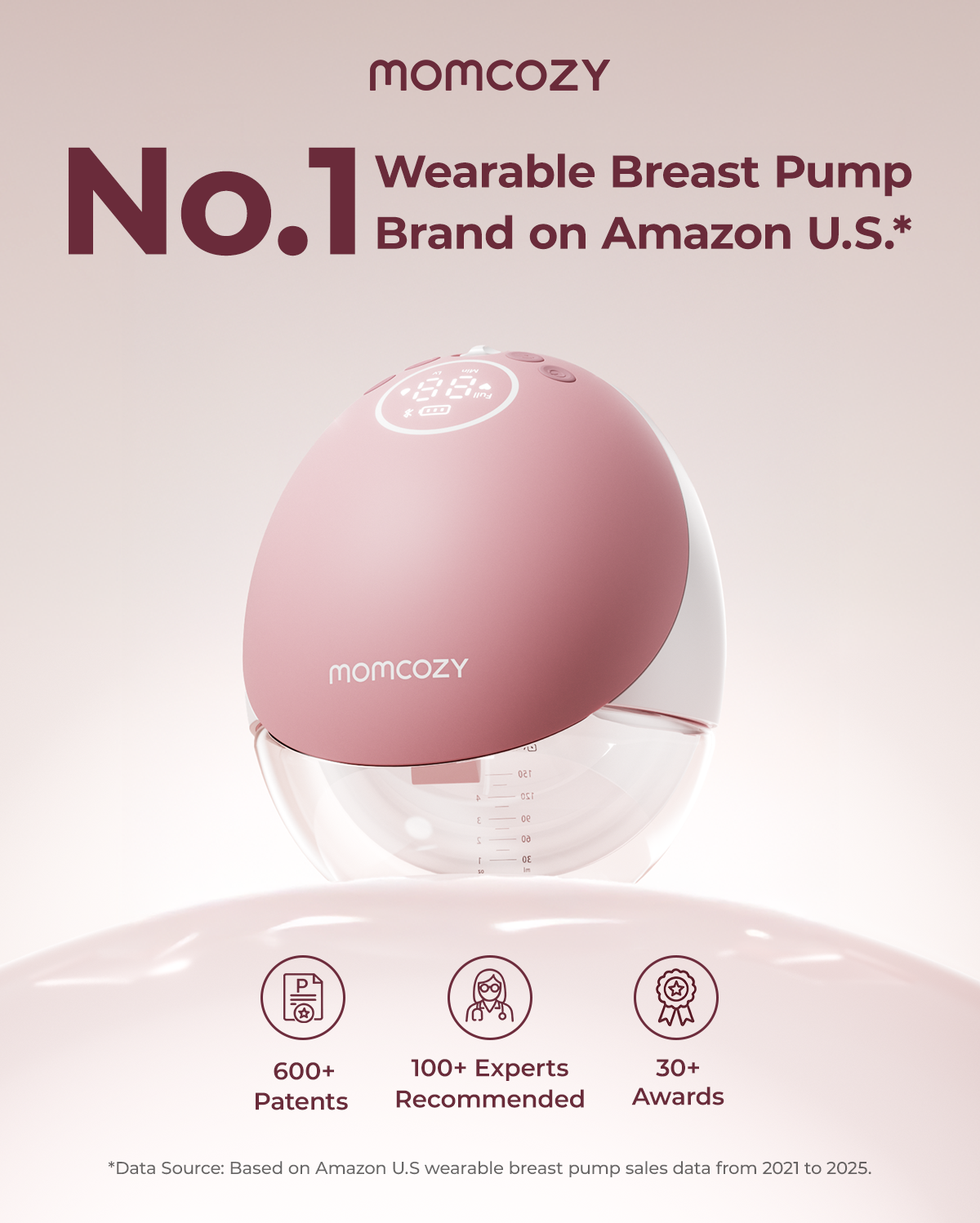Momcozy Mobile Flow™ Freihändige Milchpumpe | M9