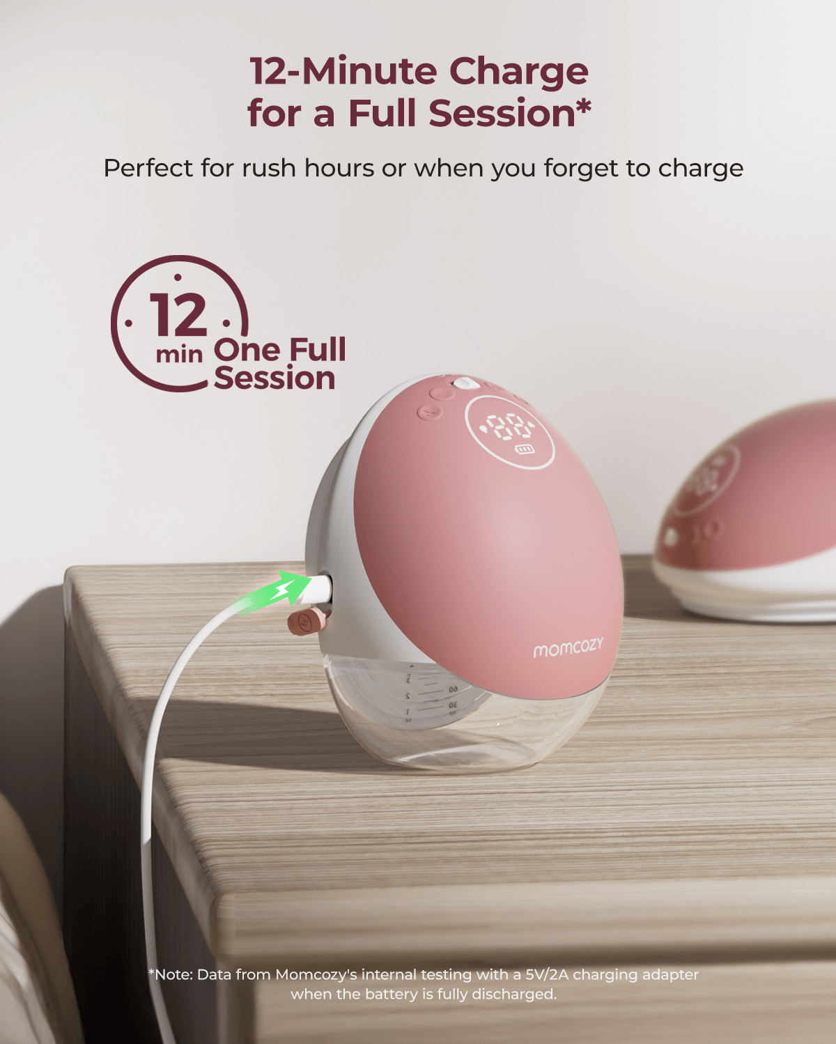 Momcozy Mobile Flow™ Freihändige Milchpumpe | M9