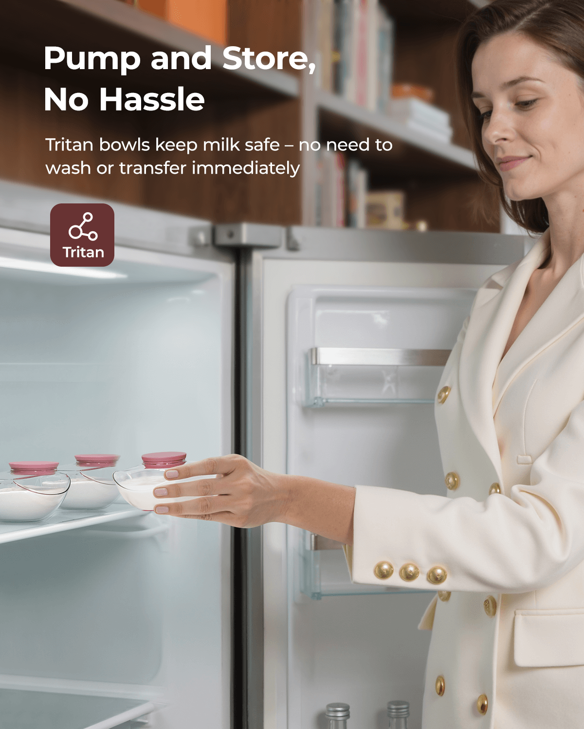 Momcozy Mobile Flow™ Freihändige Milchpumpe | M9