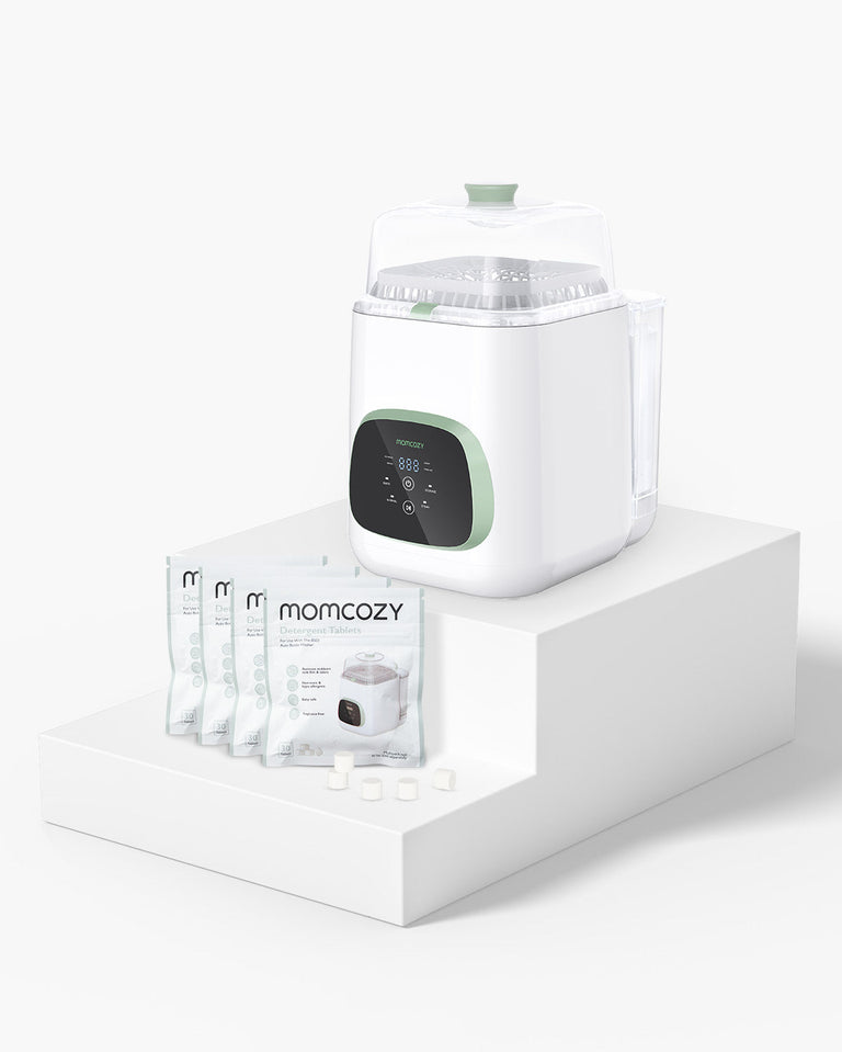 Translation missing: de.Momcozy KleanPal Pro Flaschenreiniger im Set mit Reinigungstabletten