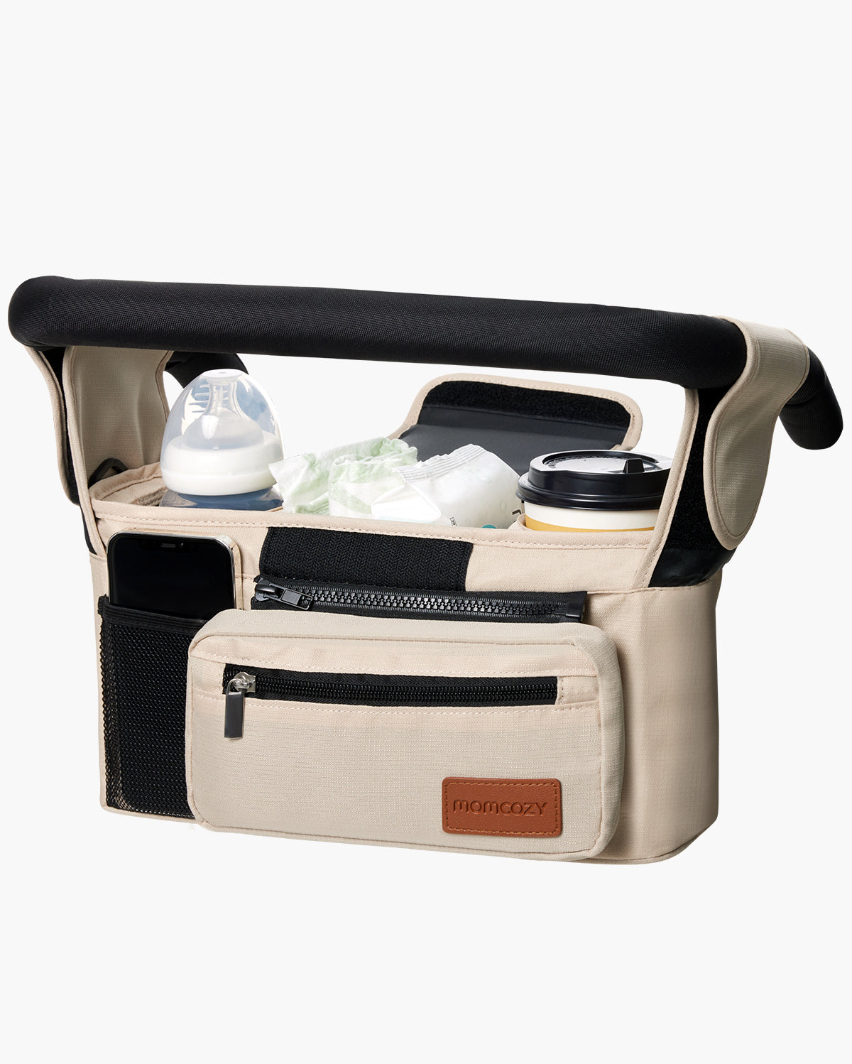 Momcozy Kinderwagenorganizer - All-in-One-Becherhalter & Haustierkinderwagen