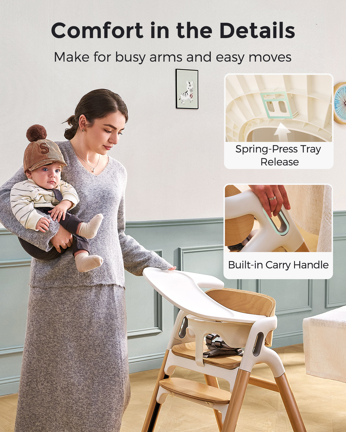 Momcozy DinerPal Hochstuhl
