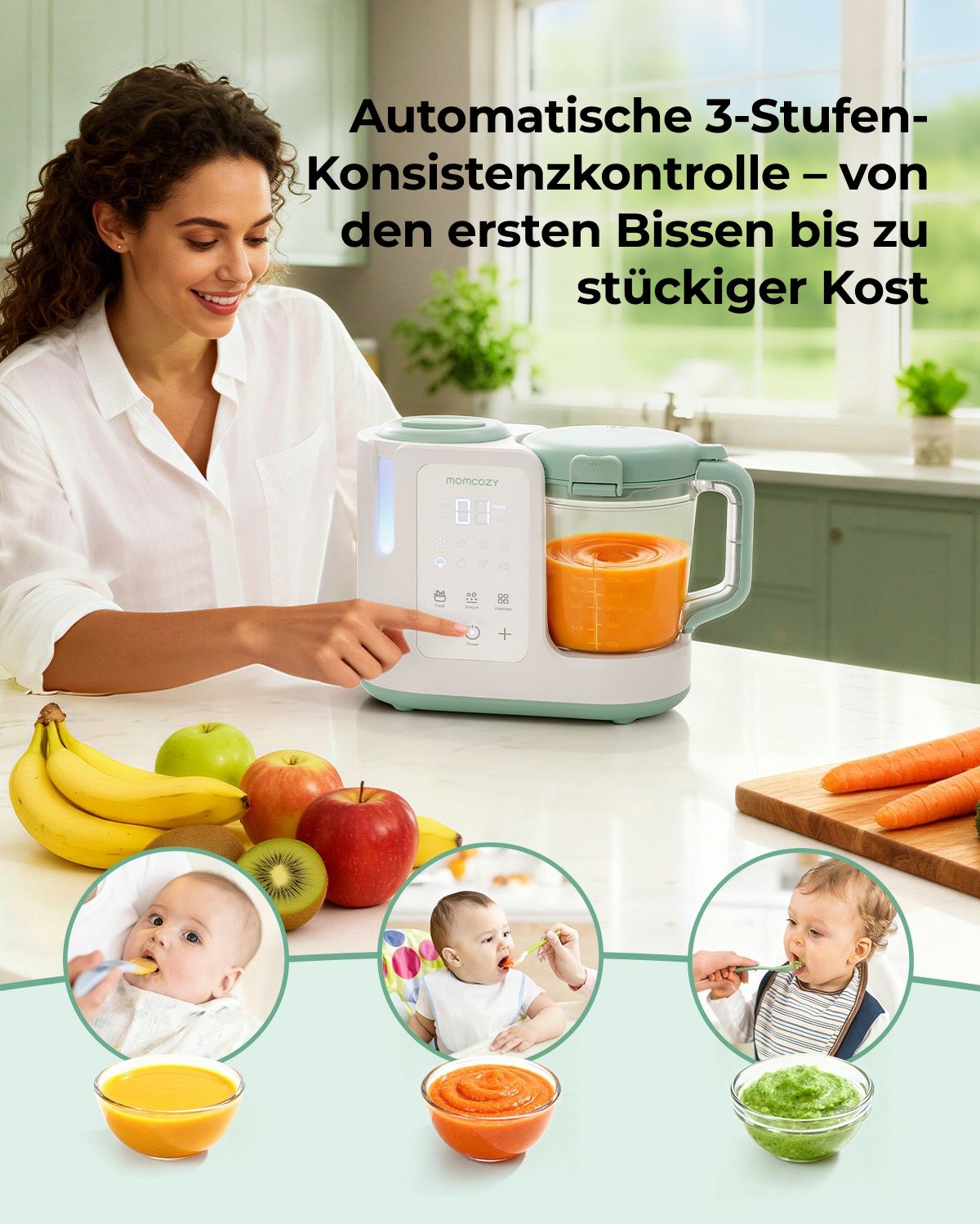 Momcozy AutoMeal Babynahrungszubereiter