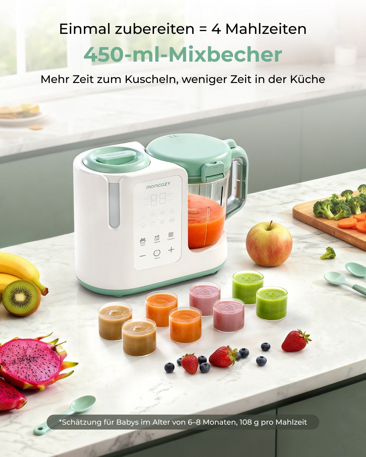 Momcozy AutoMeal Babynahrungszubereiter