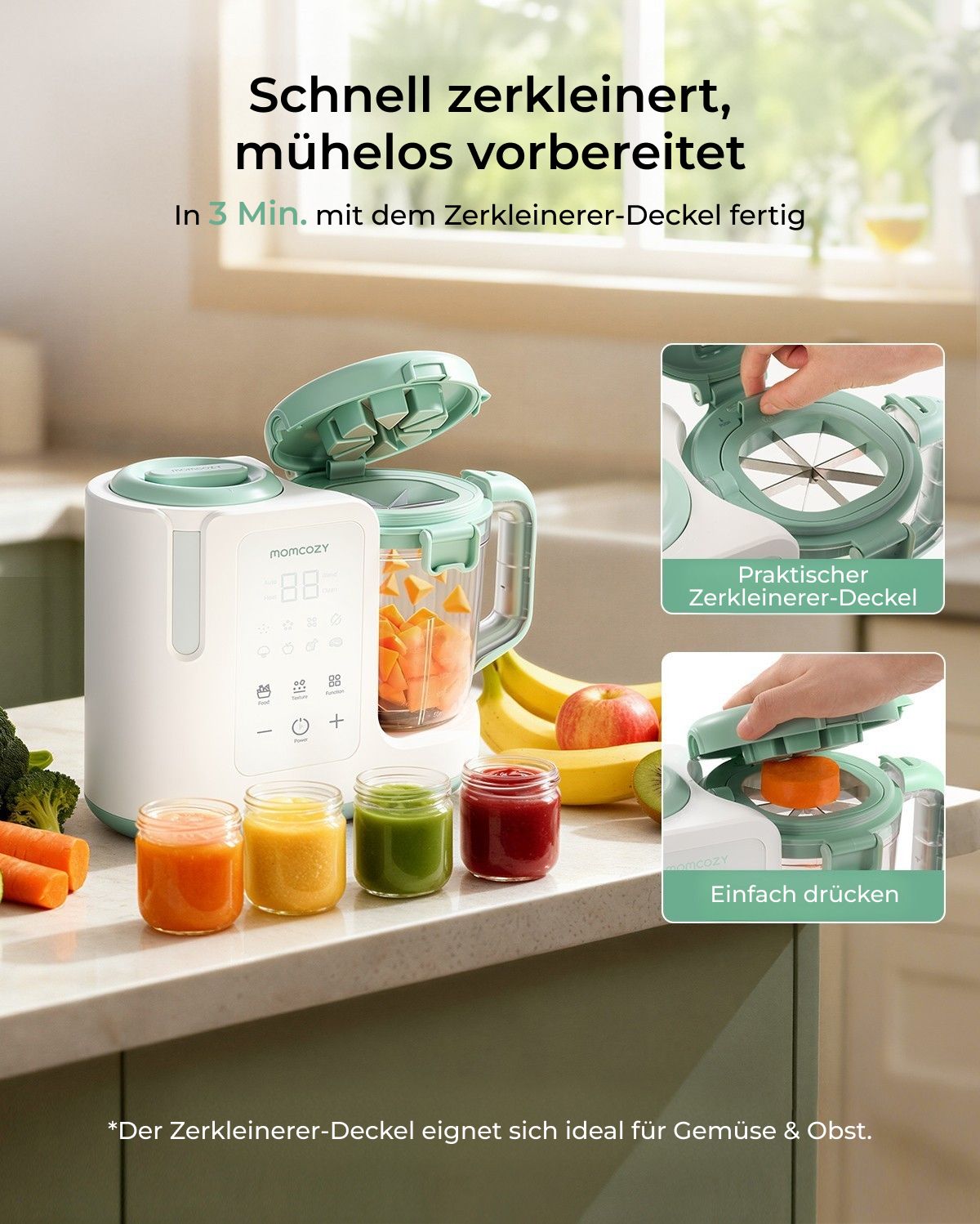 Momcozy AutoMeal Babynahrungszubereiter