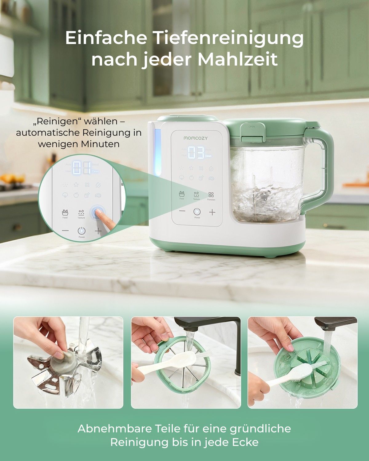 Momcozy AutoMeal Babynahrungszubereiter