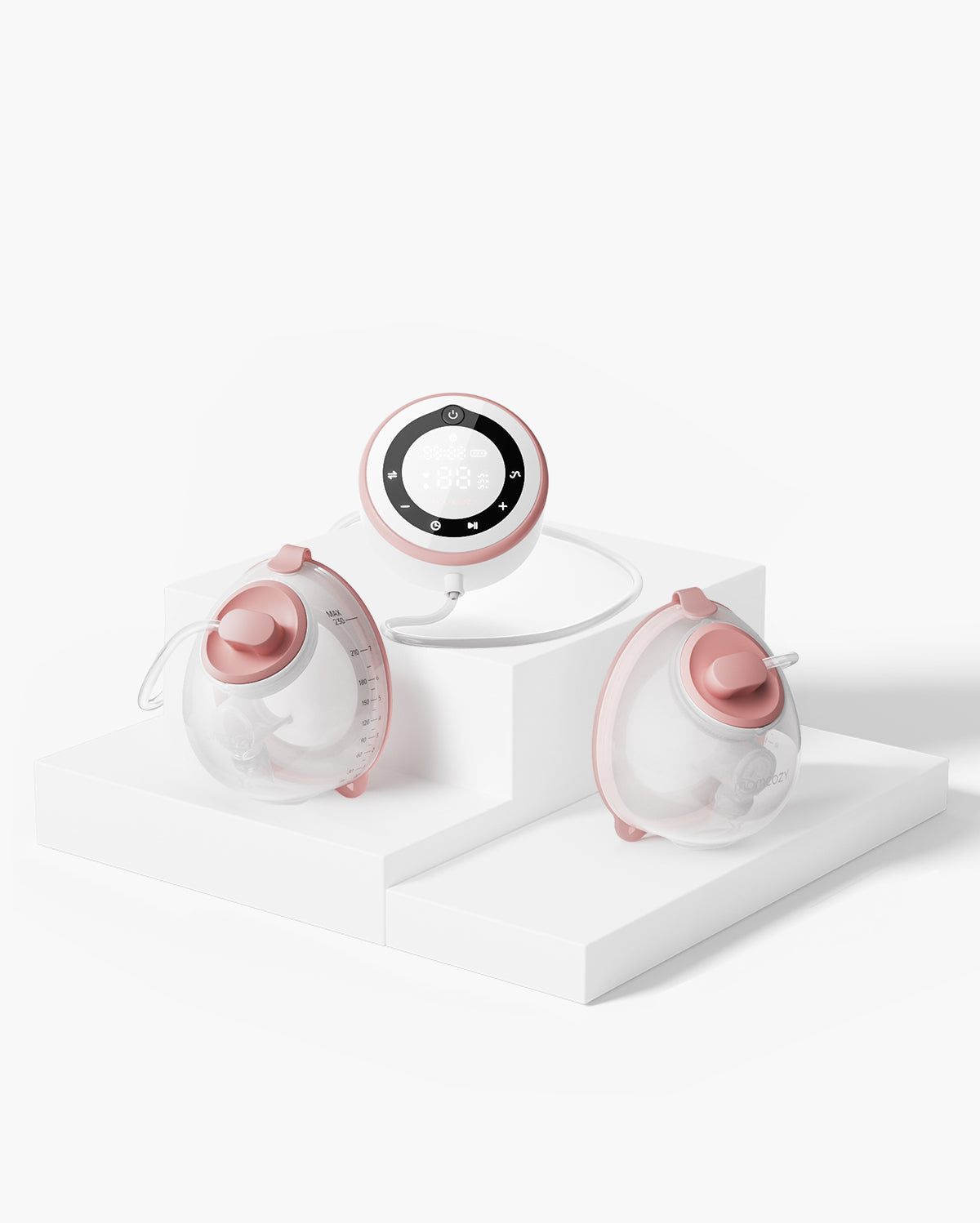 Momcozy V1 Pro tragbare Milchpumpe mit zwei Sammelbechern