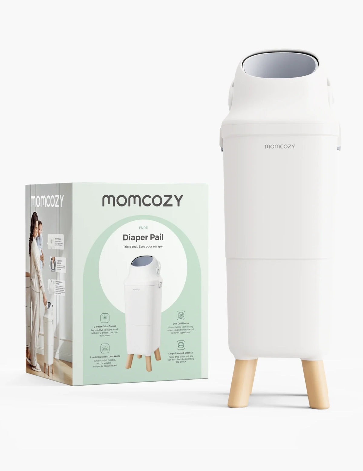 Momcozy Triple‑Seal Windeleimer