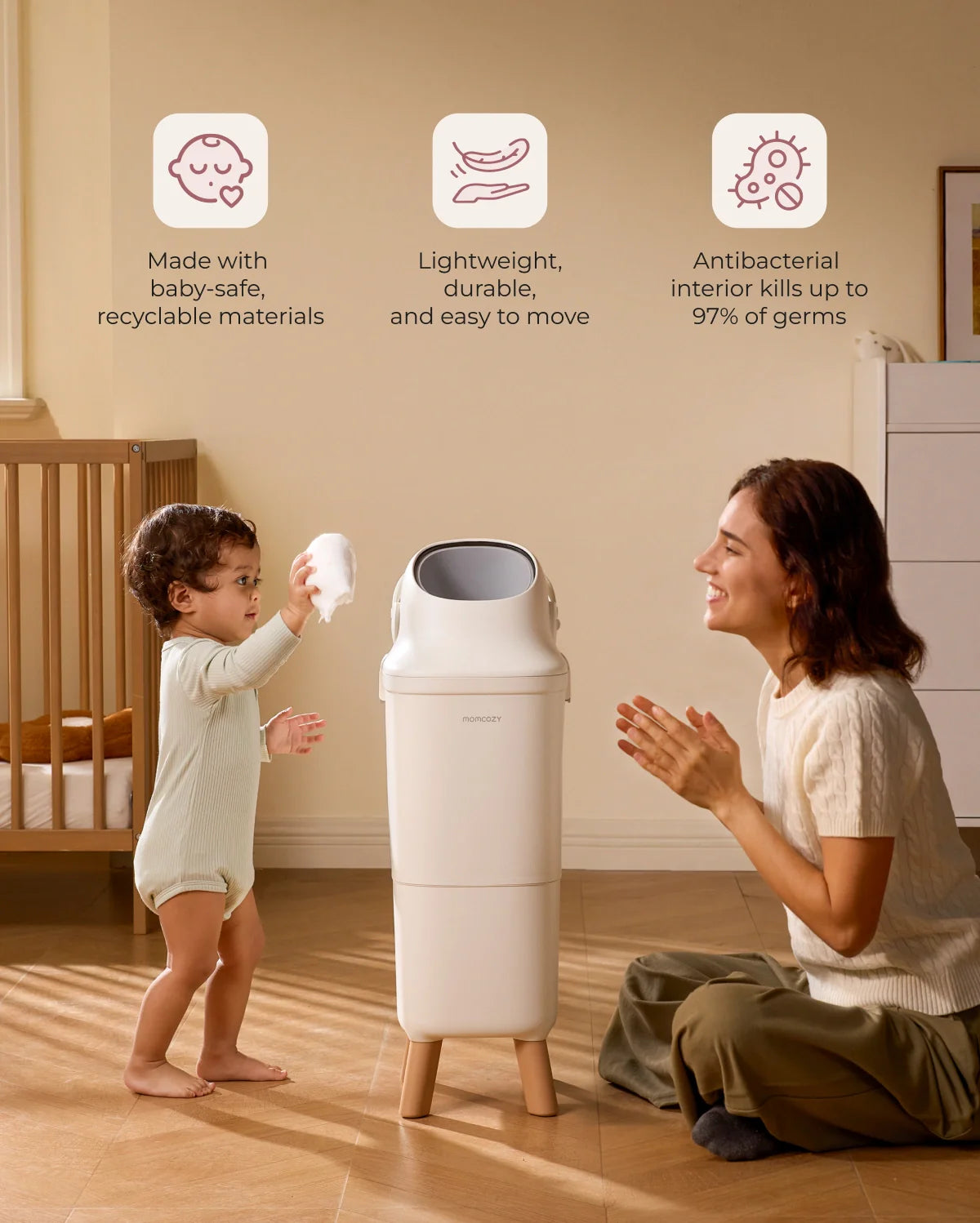 Momcozy Triple‑Seal Windeleimer